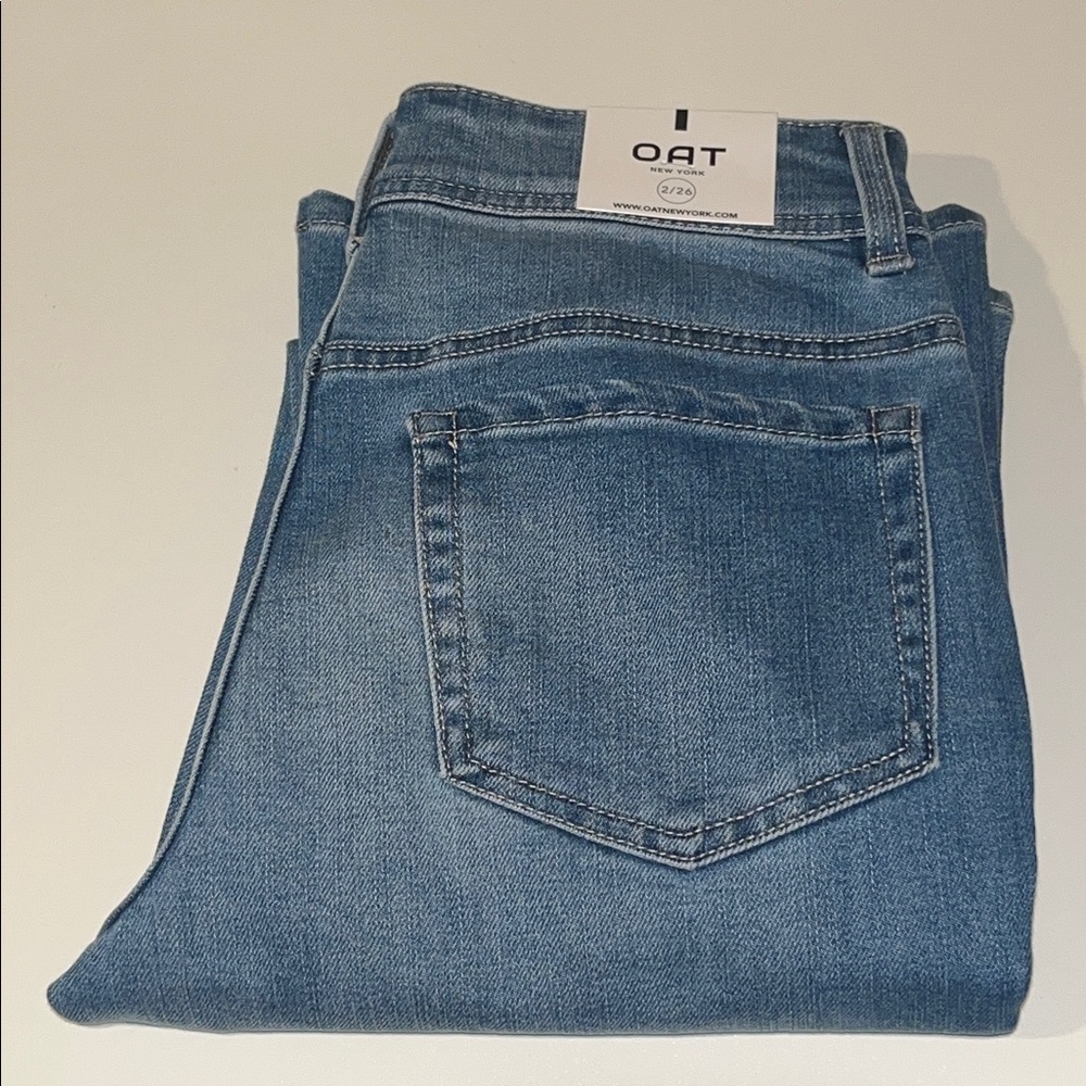 OAT New York Blue Denim Jeans boot cut